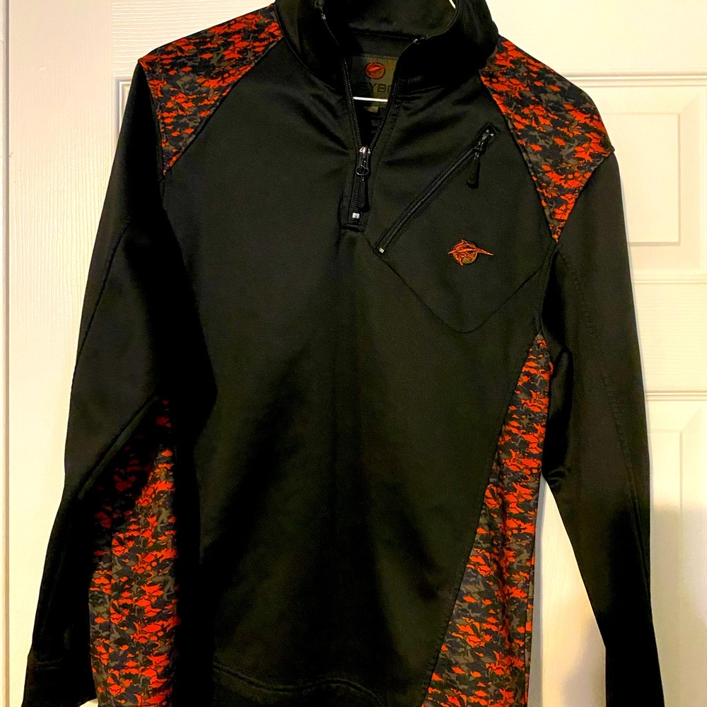 Heybo boys 3/4 pullover with zipper
